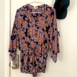 Bohemian romper made by Cotton Candy (LA Brand)